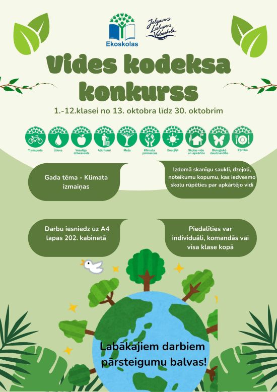 Vides kodeksa konkurss Vides kodeksa konkurss